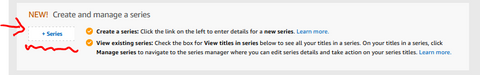 Publish a series on amazon